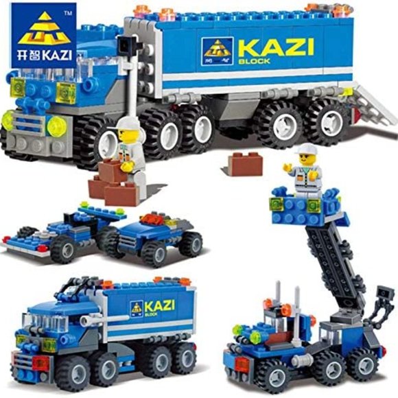 ADRAZA - 163PCS Truck Building Blocks baby Toys For children Birthday Gift - Picture 5 of 5